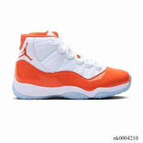 AJ 11 White Orange Shoes Sneakers - nk0004210