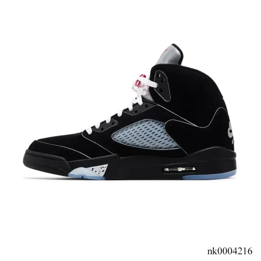 AJ 5 Black Metallic Reimagined Shoes Sneakers - nk0004216 - Image 2