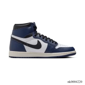 AJ 1 High OG Midnight Navy Shoes Sneakers - nk0004220