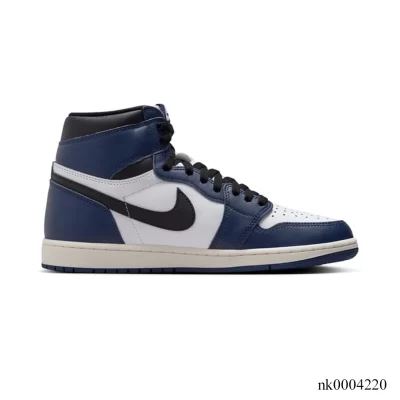 AJ 1 High OG Midnight Navy Shoes Sneakers - nk0004220