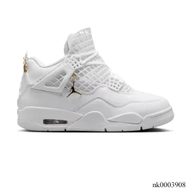 [Premium] AJ 4 NET White Shoes Sneakers – nk0003908