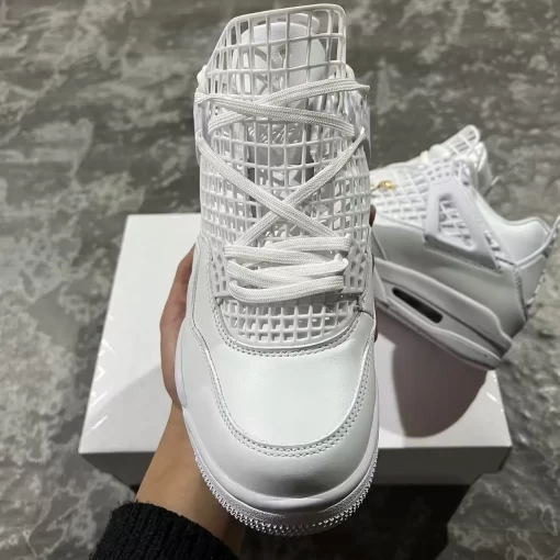 AJ 4 NET White Shoes Sneakers - nk0003908 - Image 10