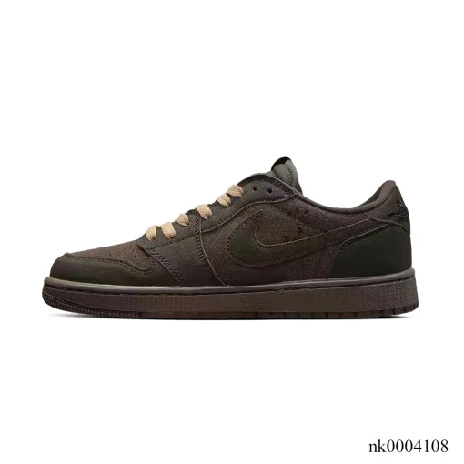 Travis Scott x AJ 1 Low OG Velvet Brown Shoes Sneakers - nk0004108 - Image 2