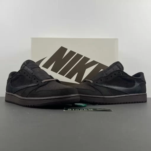 Travis Scott x AJ 1 Low "Velvet Brown" Shoes Sneakers - nk0004108 - Image 17