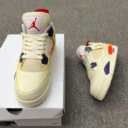 J Balvin x AJ 4 Medellín Sunset Shoes Sneakers - nk0004249 - Image 3