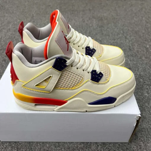J Balvin x AJ 4 Medellín Sunset Shoes Sneakers - nk0004249 - Image 6