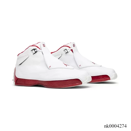 AJ 18 OG White Red Shoes Sneakers - nk0004274 - Image 3