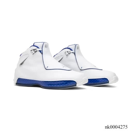 AJ 18 OG White Sport Royal Shoes Sneakers - nk0004275 - Image 3