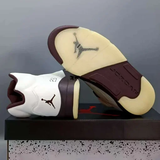 AJ 5 Earth/Golden Ticket Shoes Sneakers - nk0004289 - Image 6