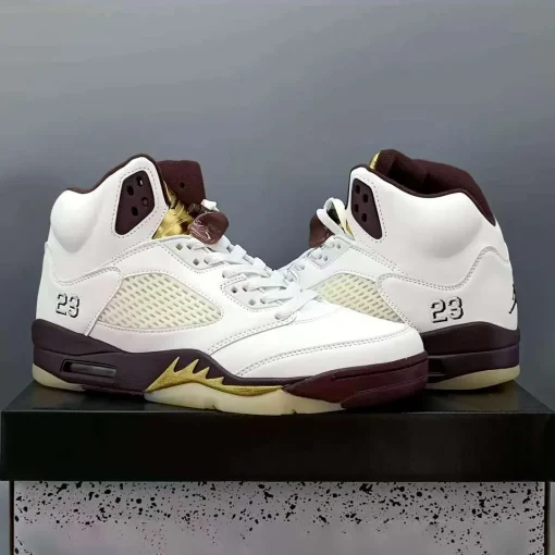 AJ 5 Earth/Golden Ticket Shoes Sneakers - nk0004289 - Image 10