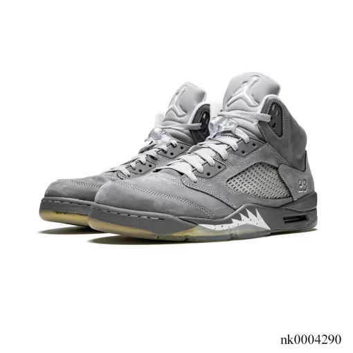 AJ 5 Wolf Grey Shoes Sneakers - nk0004290 - Image 3