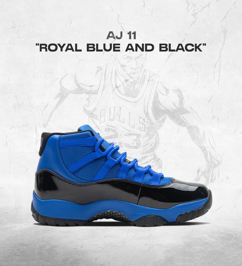 AJ 11 Royal Blue & Black