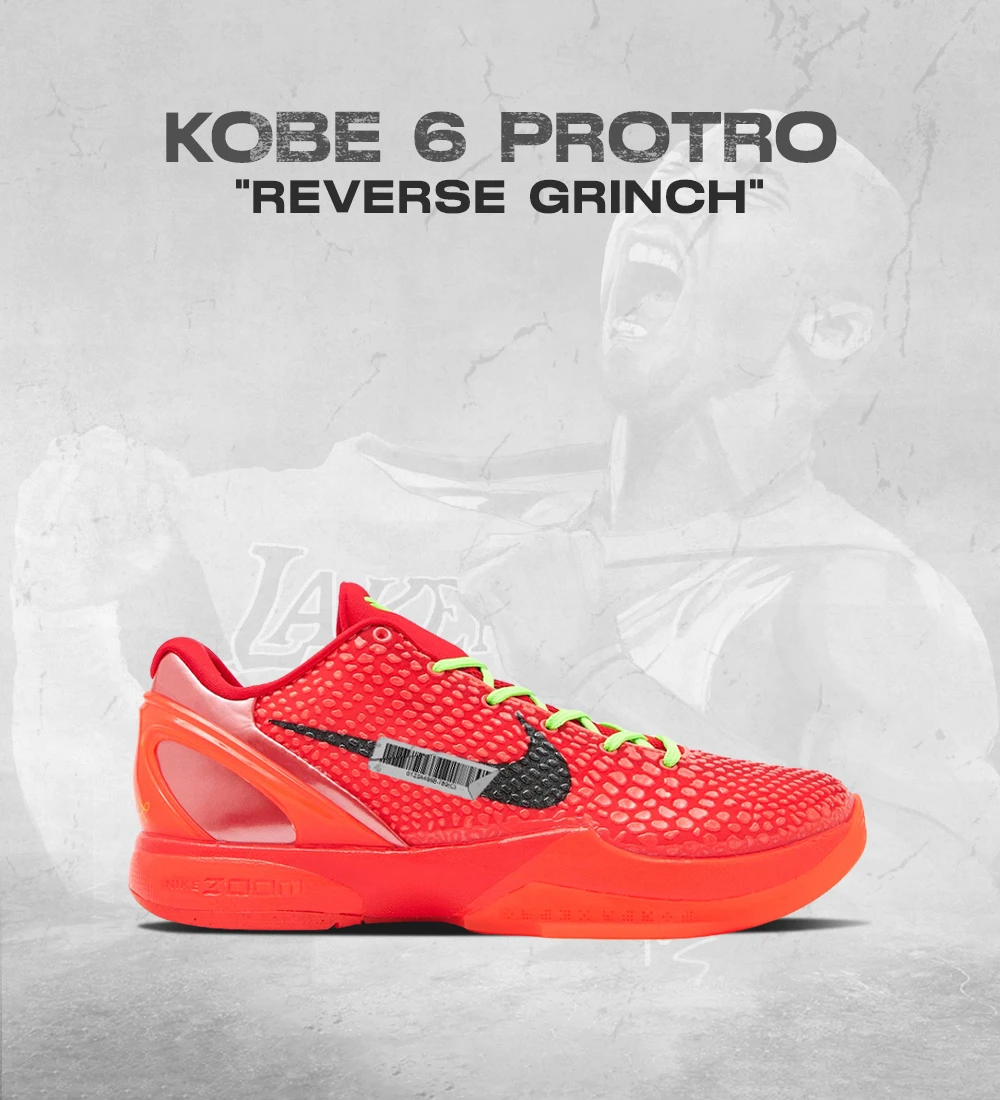 Kobe 6 Protro Reverse Grinch