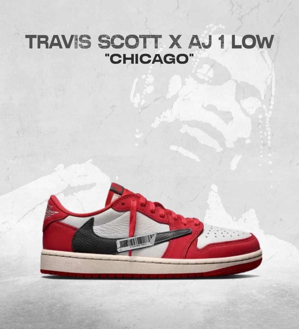 Travis Scott x AJ 1 Low Chicago