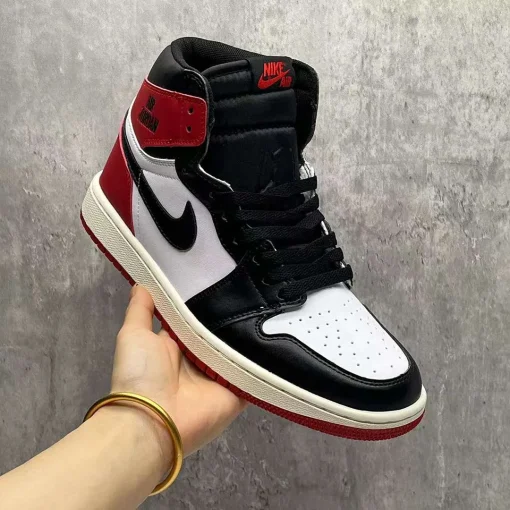 AJ 1 High OG Black Toe Reimagined Shoes Sneakers - nk0003788 - Image 7