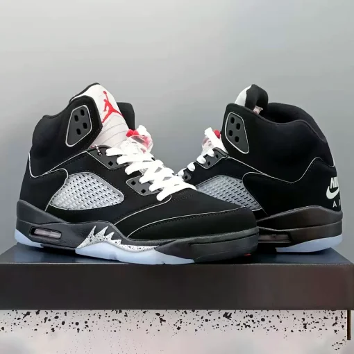 AJ 5 Black Metallic Reimagined Shoes Sneakers - nk0004216 - Image 10