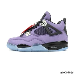 Alternative view of Travis Scott x AJ 4 F&F Dynasty Purple Shoes Sneakers - nk0003926