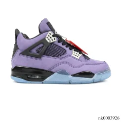 Travis Scott x AJ 4 F&F Dynasty Purple Shoes Sneakers - nk0003926