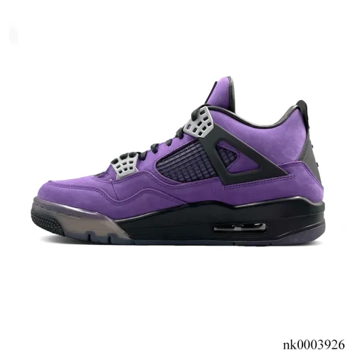 Travis Scott x AJ 4 F&F Dynasty Purple Shoes Sneakers - nk0003926 - Image 2