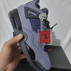 Travis Scott x AJ 4 F&F Dynasty Purple Shoes Sneakers - nk0003926 - Image 7