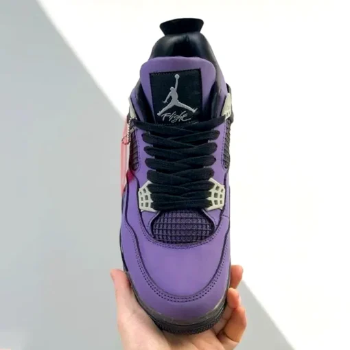 Travis Scott x AJ 4 F&F Dynasty Purple Shoes Sneakers - nk0003926 - Image 4