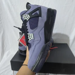 Travis Scott x AJ 4 F&F Dynasty Purple Shoes Sneakers - nk0003926 - Image 8