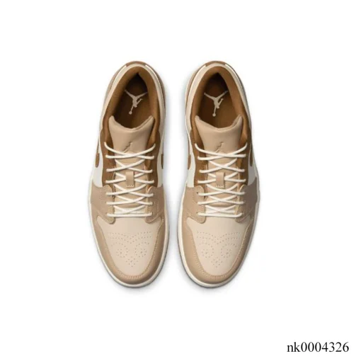 AJ 1 Hemp Light British Tan Sneakers - nk0004326 - Image 4