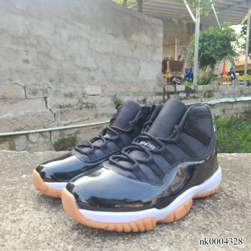 AJ 11 Black Gum Sneakers - nk0004328 - Image 4