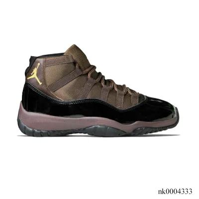 AJ 11 Black Brown Shoes Sneakers - nk0004333
