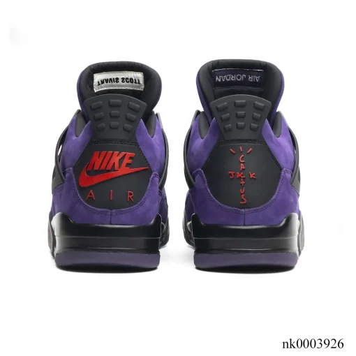 [Premium] Travis Scott x AJ 4 F&F Dynasty Purple Shoes Sneakers – nk0003926 - Image 4