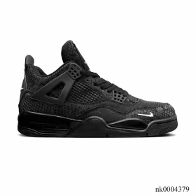 Nigel Sylvester x AJ 4 Black Mamba Shoes Sneakers – nk0004379