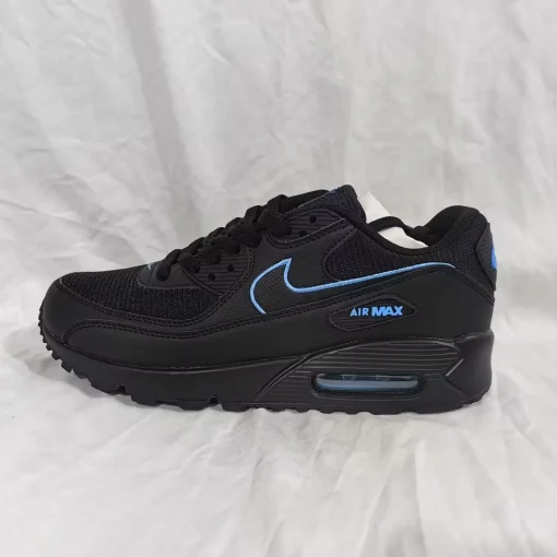 AM 90 Black University Blue Shoes Sneakers – nk0004388 - Image 8