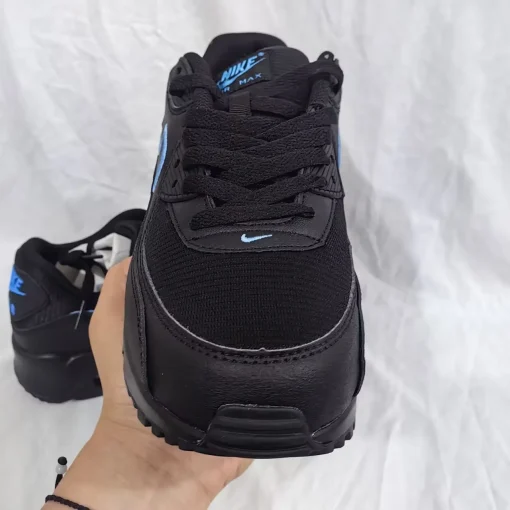 AM 90 Black University Blue Shoes Sneakers – nk0004388 - Image 11