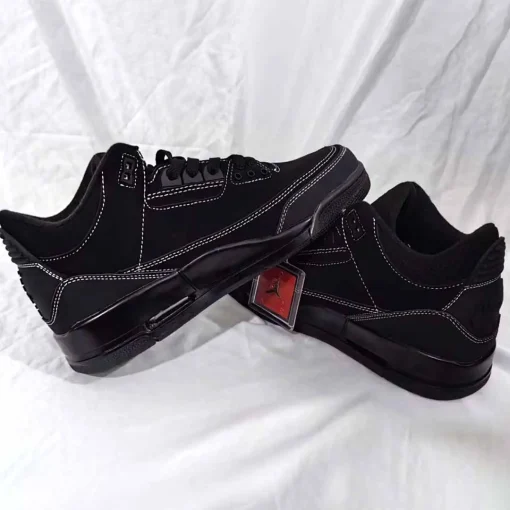 Travis Scott x AJ 3 Black Cat Shoes Sneakers – nk0004396 - Image 4