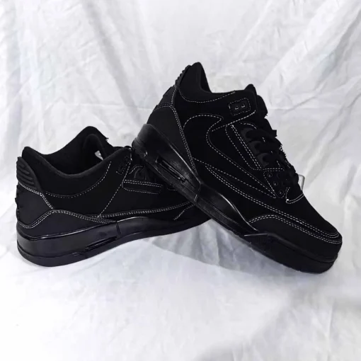 Travis Scott x AJ 3 Black Cat Shoes Sneakers – nk0004396 - Image 6