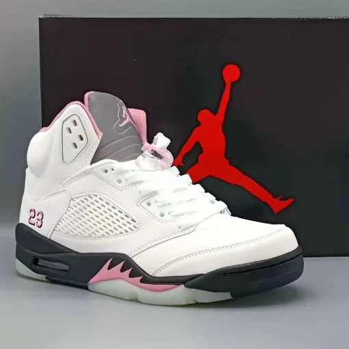 AJ 5 35th Anniversary / Medium Soft Pink Shoes Sneakers - nk0004394 - Image 4