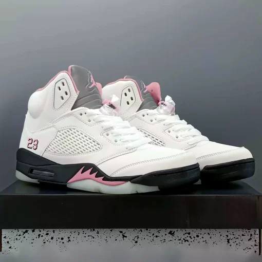 AJ 5 35th Anniversary / Medium Soft Pink Shoes Sneakers - nk0004394 - Image 5