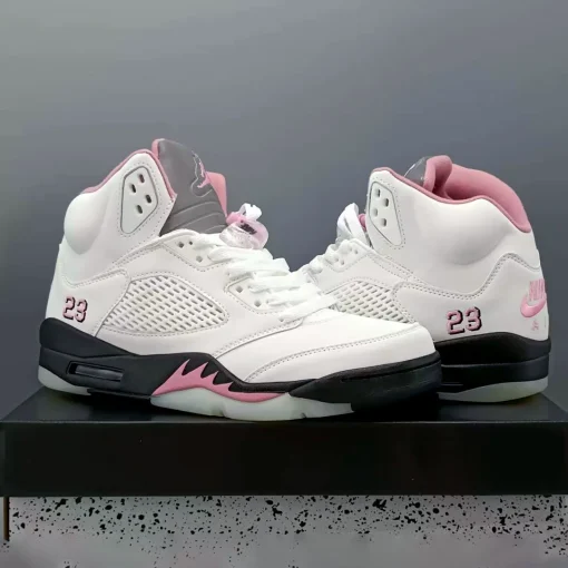 AJ 5 35th Anniversary / Medium Soft Pink Shoes Sneakers - nk0004394 - Image 7