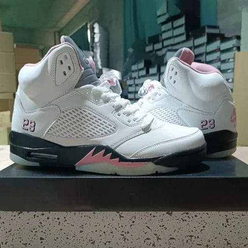 AJ 5 35th Anniversary / Medium Soft Pink Shoes Sneakers - nk0004394 - Image 5