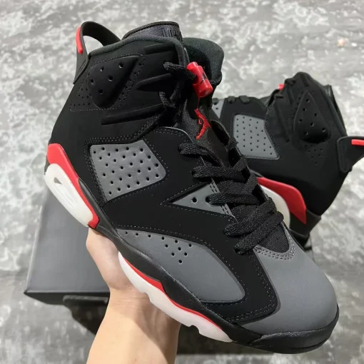 AJ 6 Fire Red Shoes Sneakers – nk0004367 - Image 4