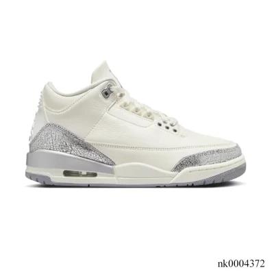 AJ 3 Sail/Metallic Silver Shoes Sneakers – nk0004372