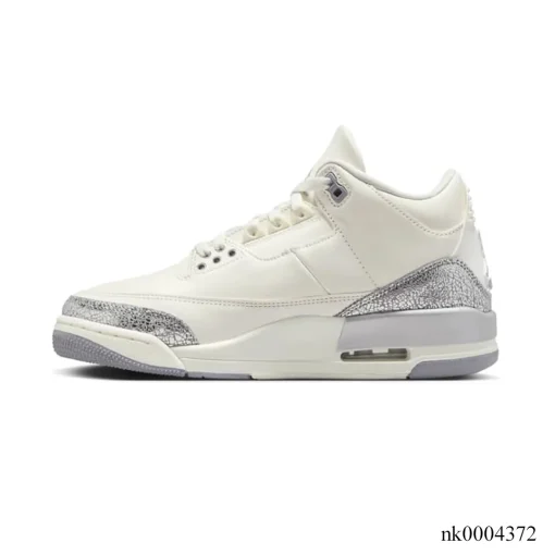 AJ 3 Sail/Metallic Silver Shoes Sneakers – nk0004372 - Image 2