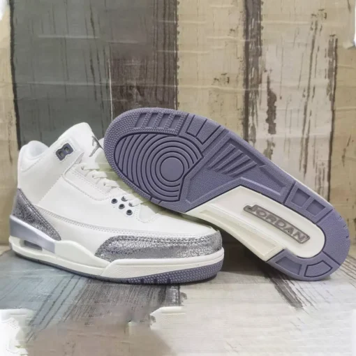 AJ 3 Sail/Metallic Silver Shoes Sneakers – nk0004372 - Image 11