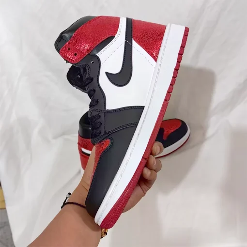AJ 1 High OG Varsity Red/Ruby Shoes Sneakers – nk0004384 - Image 7