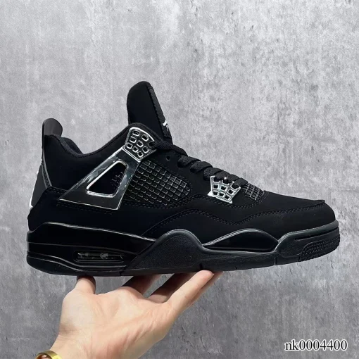 AJ 4 Black Chrome Shoes Sneakers – nk0004400 - Image 3