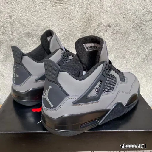 Travis Scott x AJ 4 Dark Gray Black Shoes Sneakers – nk0004401 - Image 5