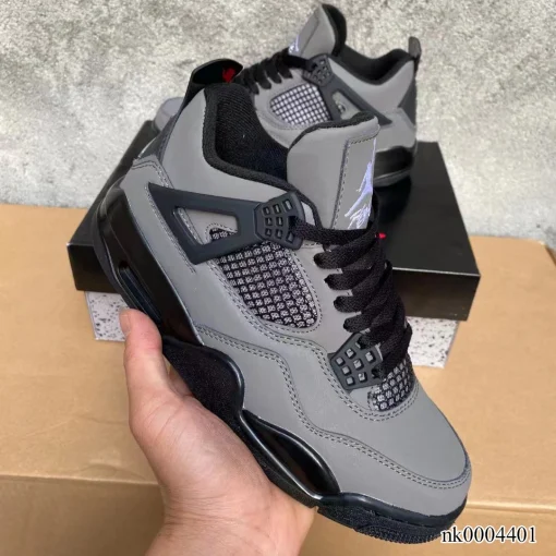 Travis Scott x AJ 4 Dark Gray Black Shoes Sneakers – nk0004401 - Image 7