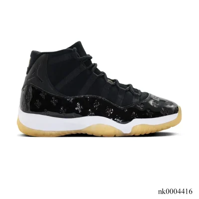Drake x AJ 11 OVO Monogram Black Sample Shoes Sneakers - nk0004416