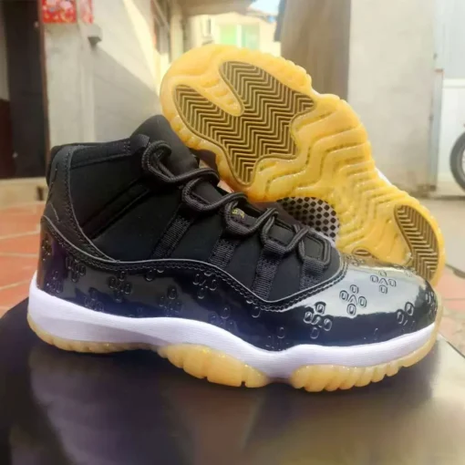 Drake x AJ 11 OVO Monogram Black Sample Shoes Sneakers - nk0004416 - Image 3