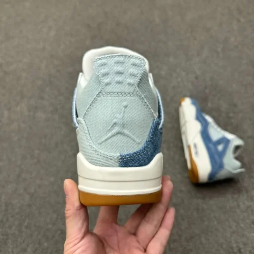 AJ 4 Denim Worn Blue Shoes Sneakers – nk0004418 - Image 3